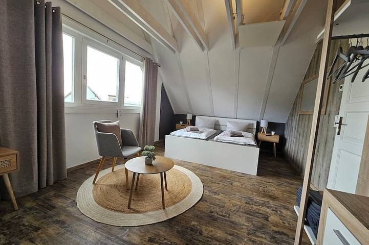 Charmantes Ferienhaus, am Mittelpunkt Deutschlands bis zu 8 Gästen. in Oberdorla, Vogtei