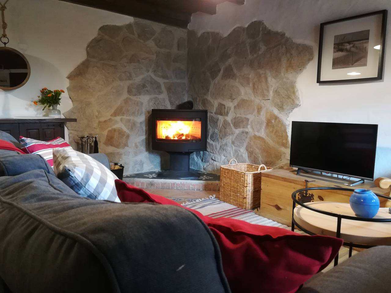 Ferienhaus 'Sira' mit Bergblick, privater Terrasse und Wi-Fi in Villaviciosa, Costa Verde (Spanien)