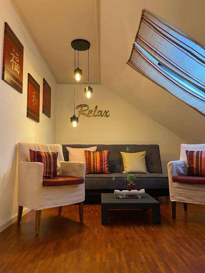 Vakantiewoning voor 6 personen, with Balkon and Terras as well as Uitzicht in Seligenstadt