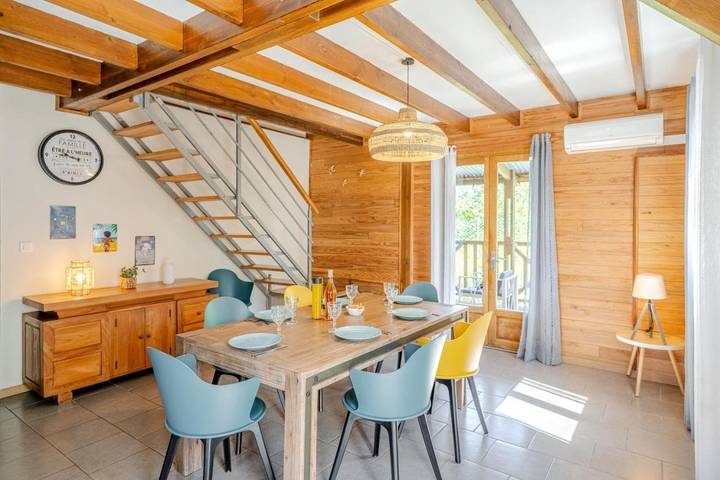 Chalet pour 6 personnes, avec jardin