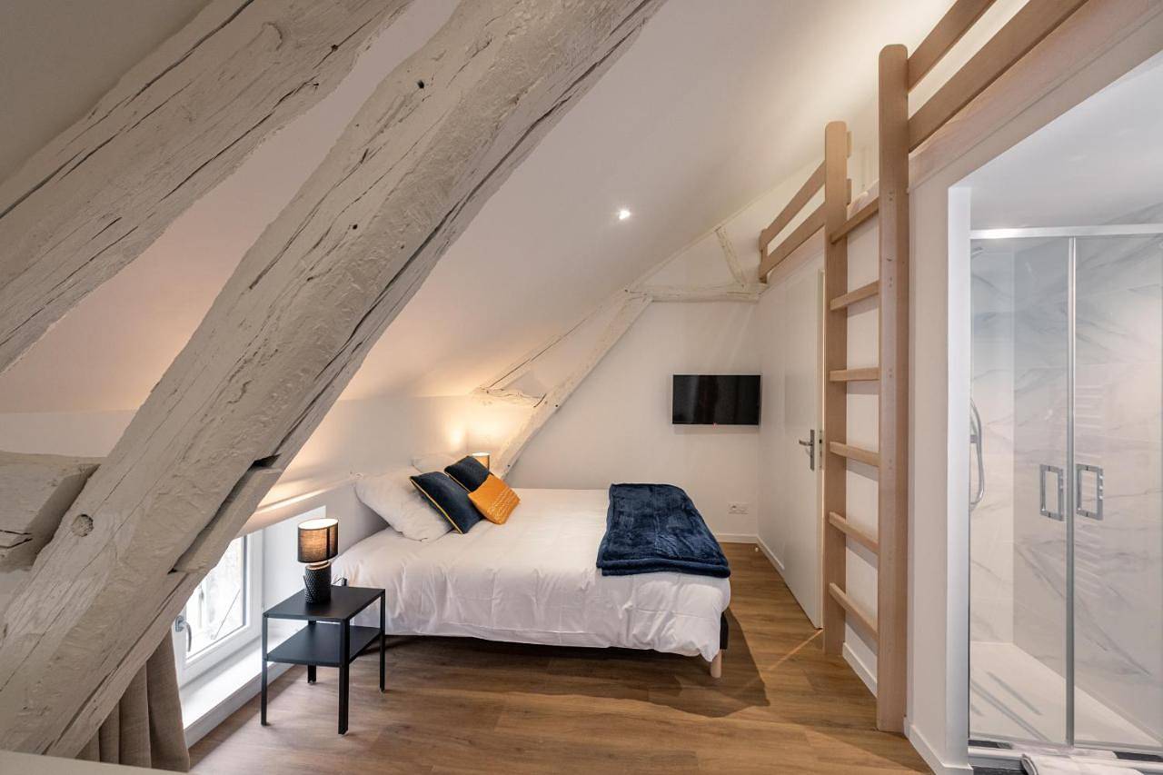 Geheel appartement, Les Clés de La porte Saint-Nicolas - Parking - Centre in Beaune, Beaune en omgeving