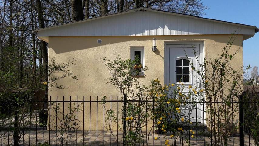 Ferienhaus für 3 Personen, mit Terrasse und Ausblick