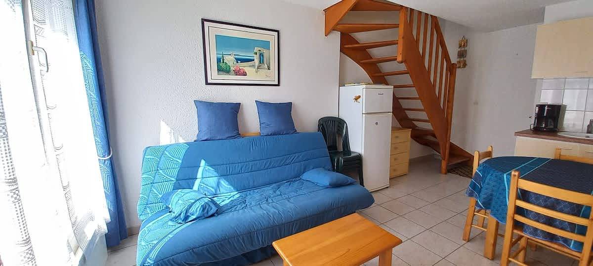 Pretty bungalow for 6 people 50m from the beach in Valras-Plage, Côte d'Améthyste