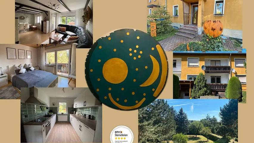 Ferienhaus für 8 Personen, mit Garten und Balkon