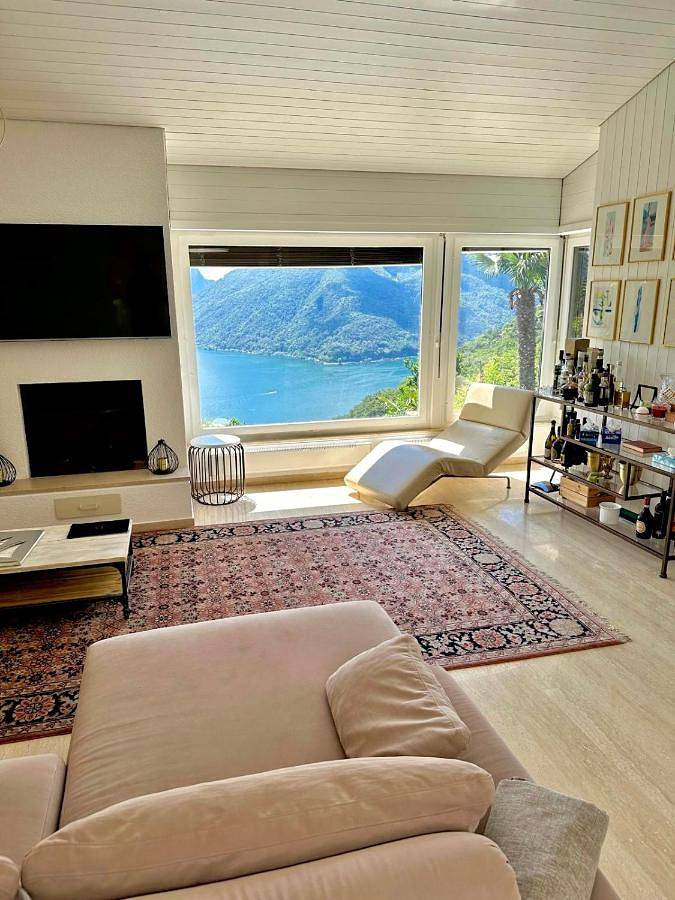 Villa für 4 Personen, mit Balkon und Terrasse sowie Garten und Pool in Lugano - 3
