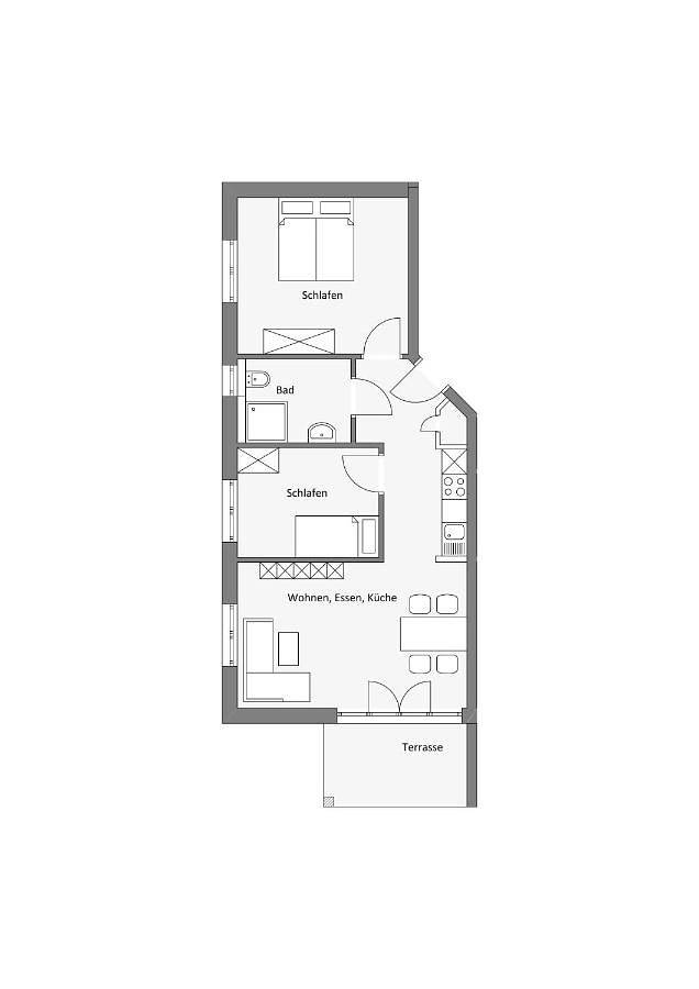 Ganze Wohnung, Ferienwohnung für 9 Personen mit Garten in Friedrichshafen, Region Bodensee-Oberschwaben