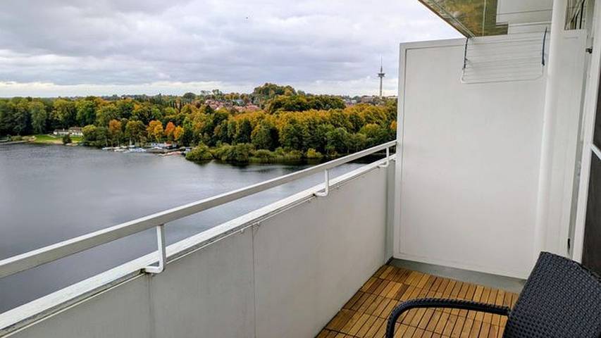 Vakantiewoning voor 3 personen, met balkon en sauna in Bad Segeberg