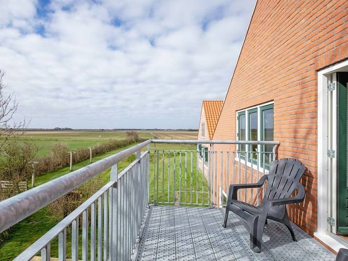Vakantiehuis voor 4 personen, with Balkon and Terras as well as Tuin in Den Hoorn (Texel)