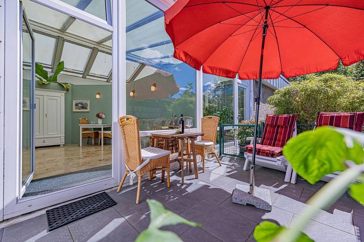 Ferienwohnung für 3 Personen, mit Balkon/Terrasse und Terrasse, mit Haustier in Harrislee