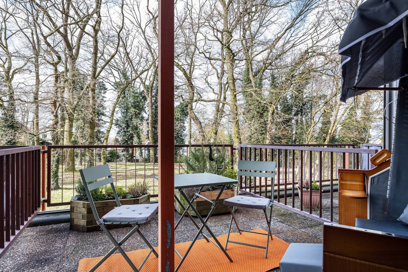 Apartamento entero, Apartamento "Strandkorb Am Steinhuder Meer" con terraza privada y Wi-Fi in Wunstorf, Steinhuder Meer