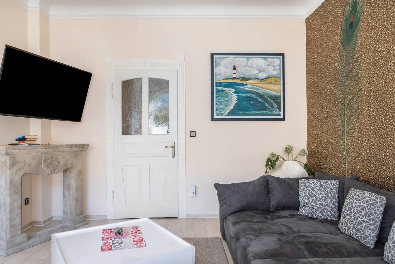 Ganze Wohnung, Ferienwohnung 'Vogelnest Familienambiente' mit Gemeinschaftspool, Gemeinschaftsterrasse und Wi-Fi in Mühlhausen, Unstrut-Hainich-Kreis