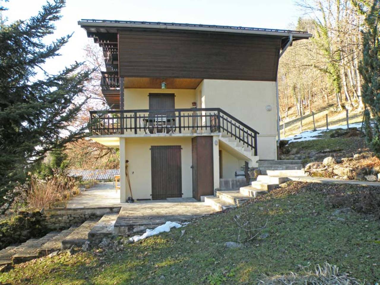 Chalet 'Franclair' mit Bergblick, Gemeinschaftsgarten und Wi-Fi in Samoëns, Region Bonneville