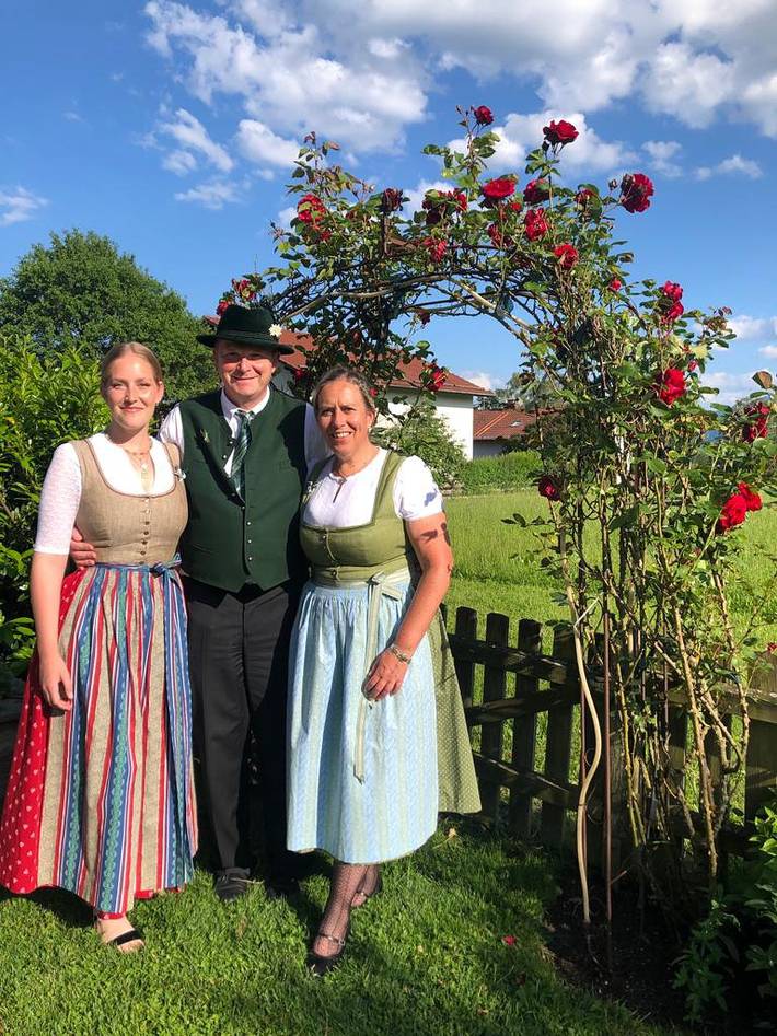 Bauernhaus für 3 Personen, mit Seeblick und Garten, kinderfreundlich in Oberbayern - 2