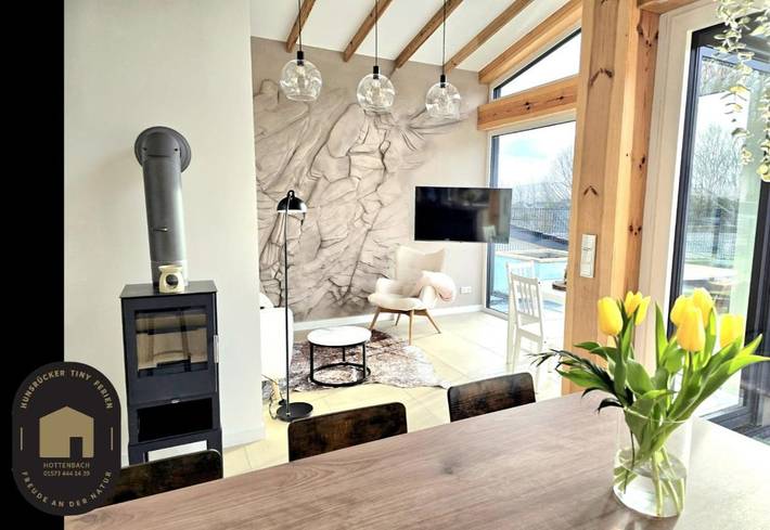 Ferienhaus für 4 Personen, mit Terrasse und Garten