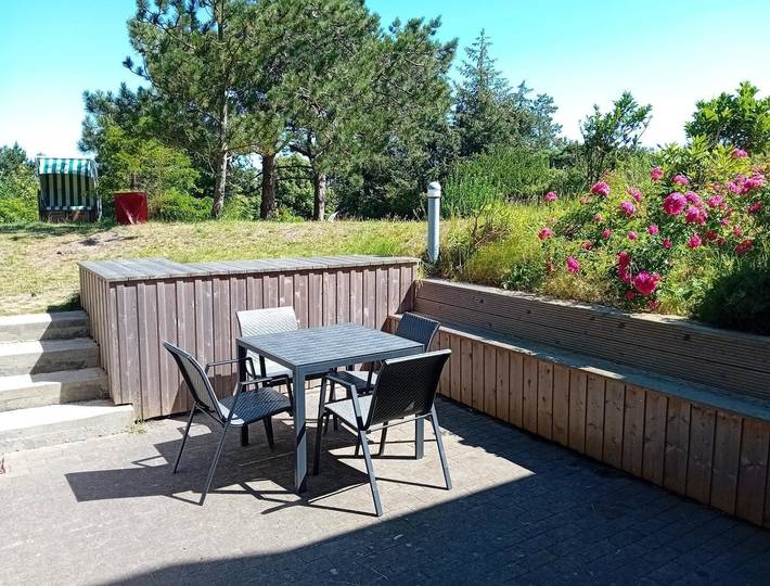 Ferienwohnung für 2 Personen, mit Terrasse, mit Haustier auf Amrum