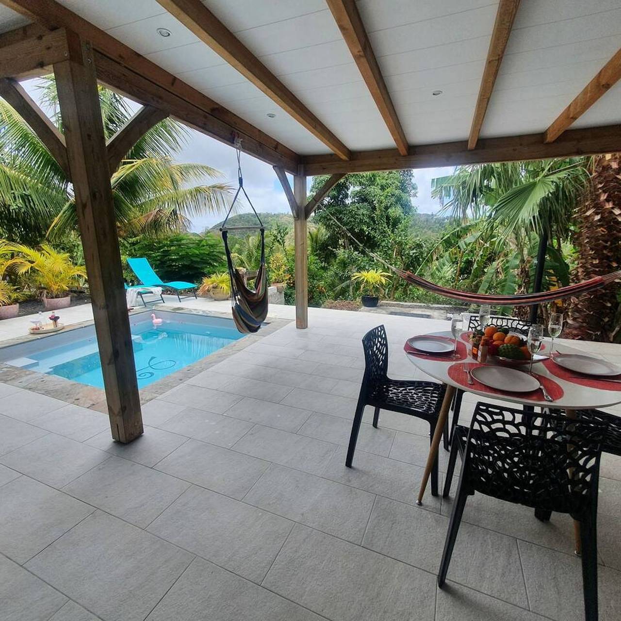 Ganze Wohnung, Charmantes Apartment in Sainte-Luce mit privatem Pool - 60 qm in Sainte-Luce, Martinique