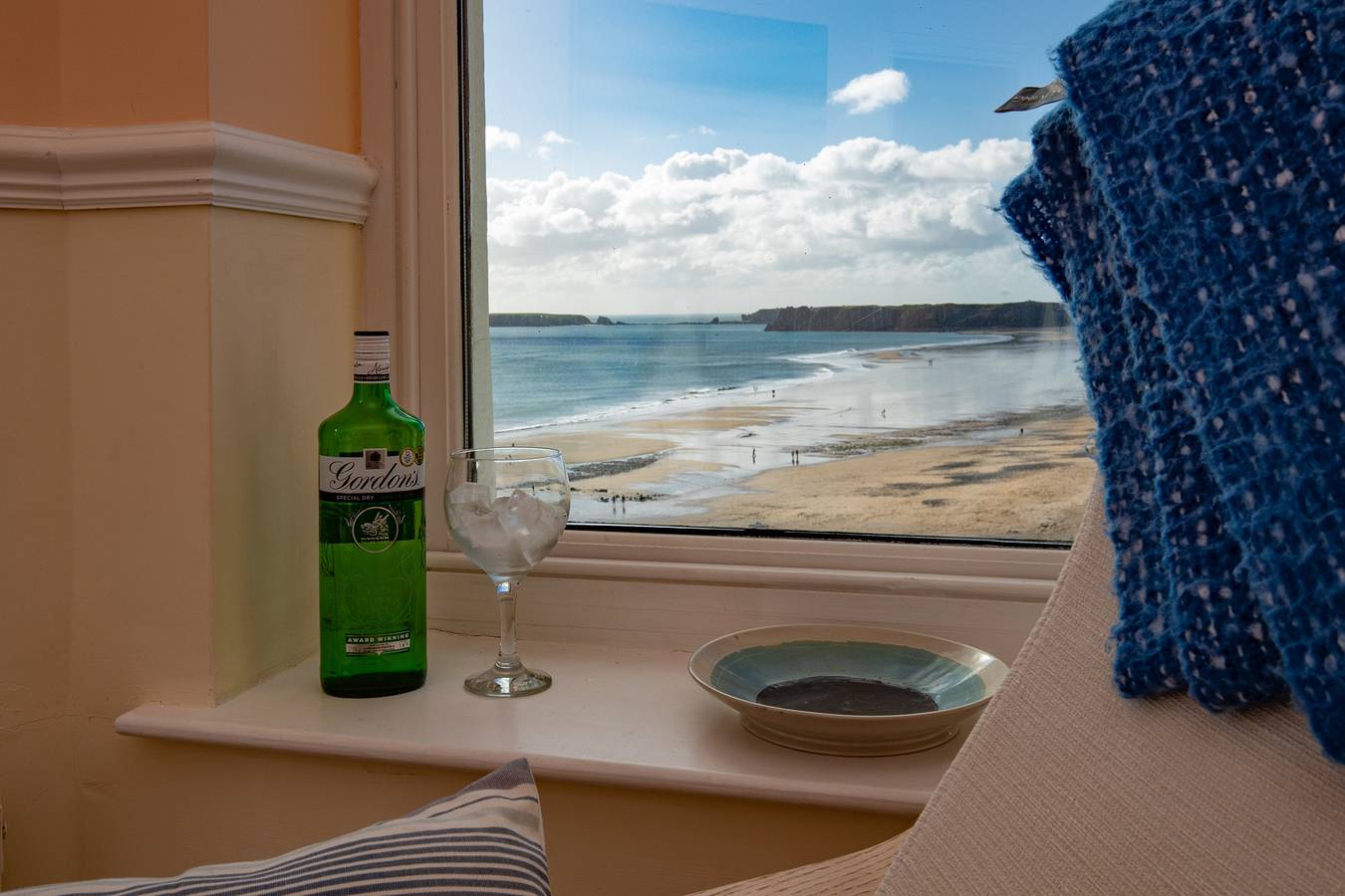 Ganze Wohnung, Ferienwohnung für 4 Personen mit Ausblick in Tenby, Pembrokeshire