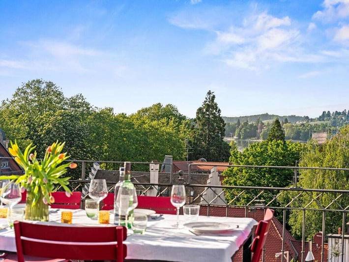 Ferienhaus für 6 Personen, mit Balkon und Terrasse in Lindau