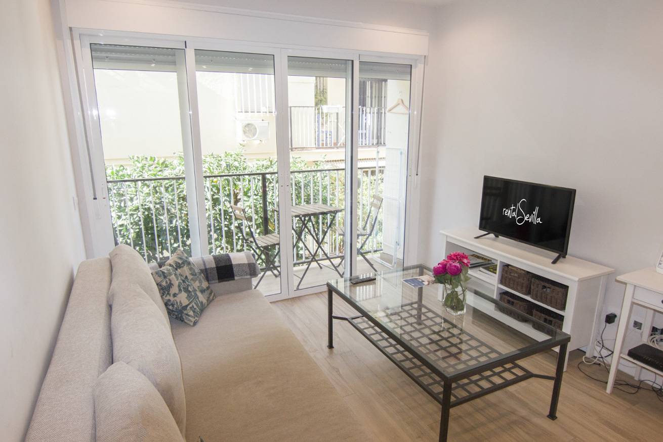 Appartamento intero, Appartamento vacanze per 5 persone con balcone/terrazza in Casco Antiguo, Siviglia