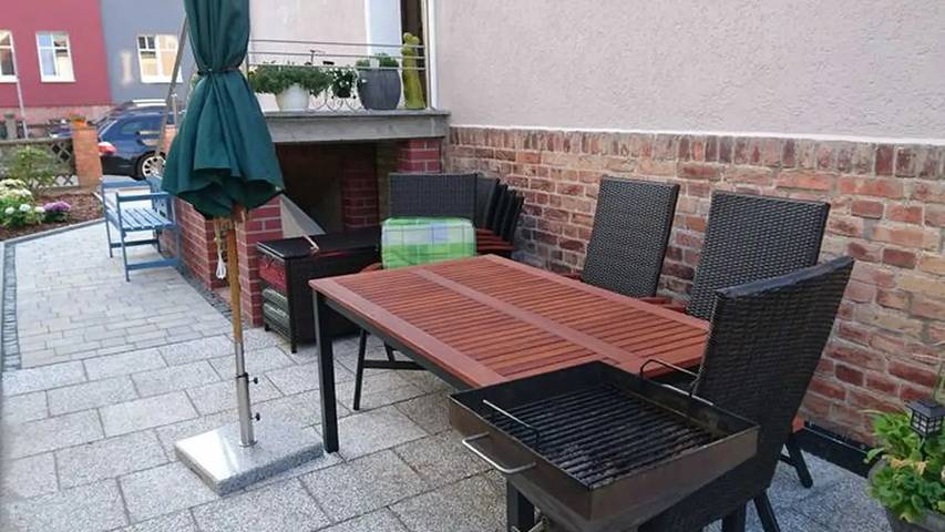 Ferienwohnung für 3 Personen, mit Garten in Barth - 3