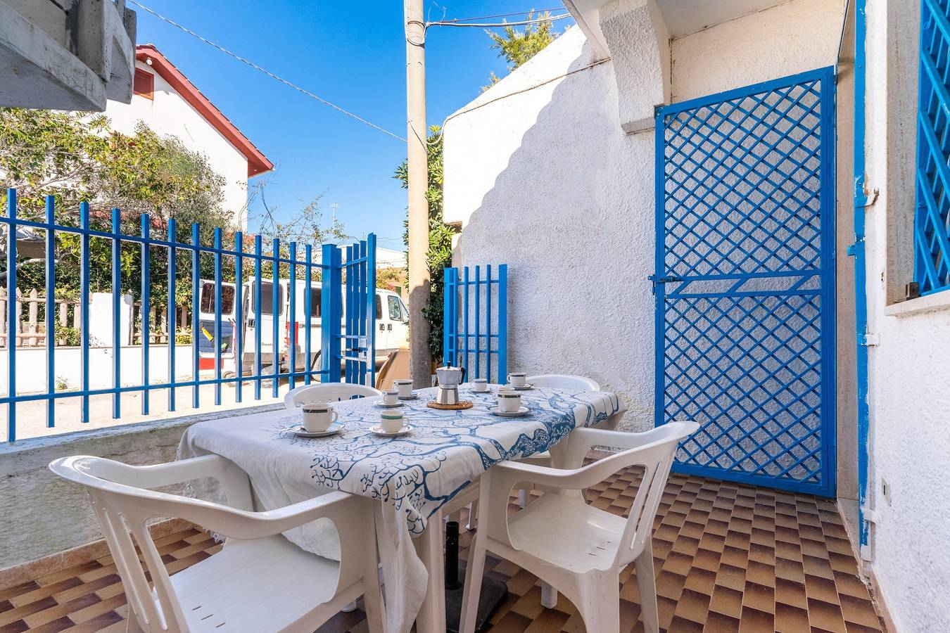 Casa vacanze "Villetta Lido Canne" vicino alla spiaggia in Porto Cesareo, Golfo di Taranto