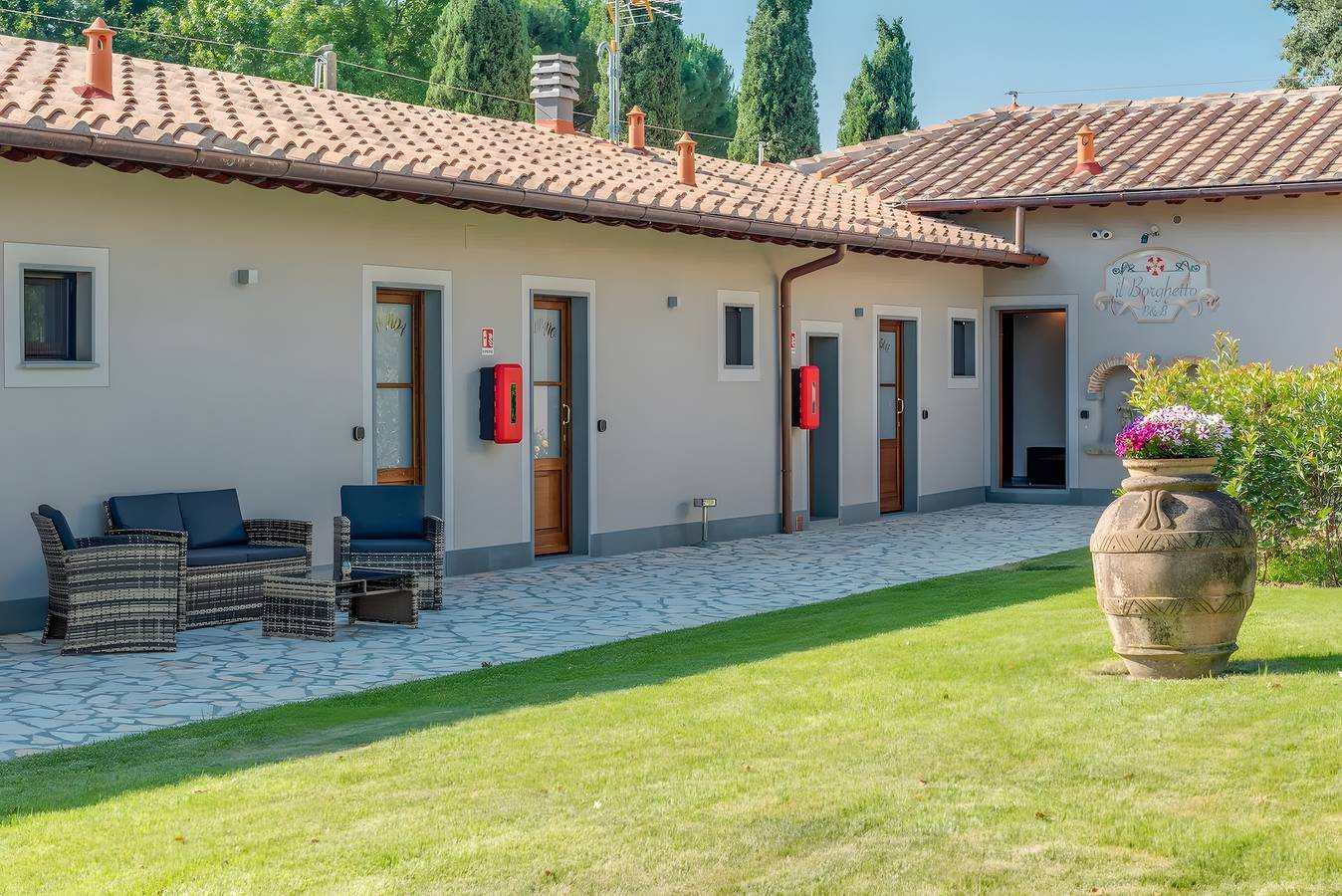 Zimmer 'Il Borghetto Azalea' mit Gemeinschaftsgarten, Wlan und Klimaanlage in Mugello, Borgo San Lorenzo (Gemeinde)