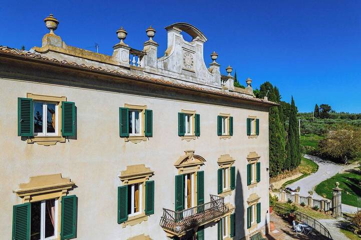Villa Vianci, lebe eine schöne Erfahrung in einer noblen Villa in Chianti in Poggibonsi, Siena Provinz