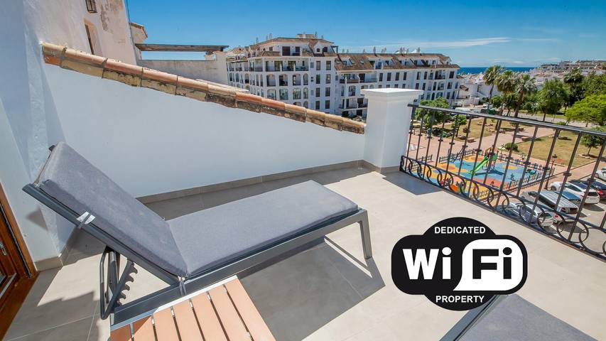 Ferienwohnung für 6 Personen, mit Terrasse in Manilva