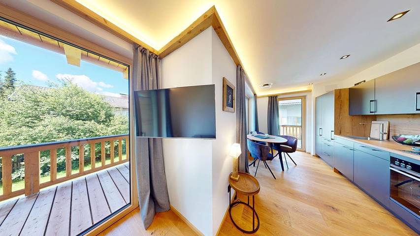 Hütte für 2 Personen, mit Balkon in Garmisch-Partenkirchen - 2