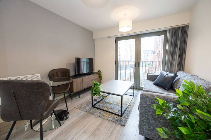 Apartment for 2 people, with balcony/terrace, child-friendly in Liverpool