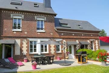 Gîte pour 6 personnes, avec jardin et terrasse dans Parc naturel régional des Boucles de la Seine Normande