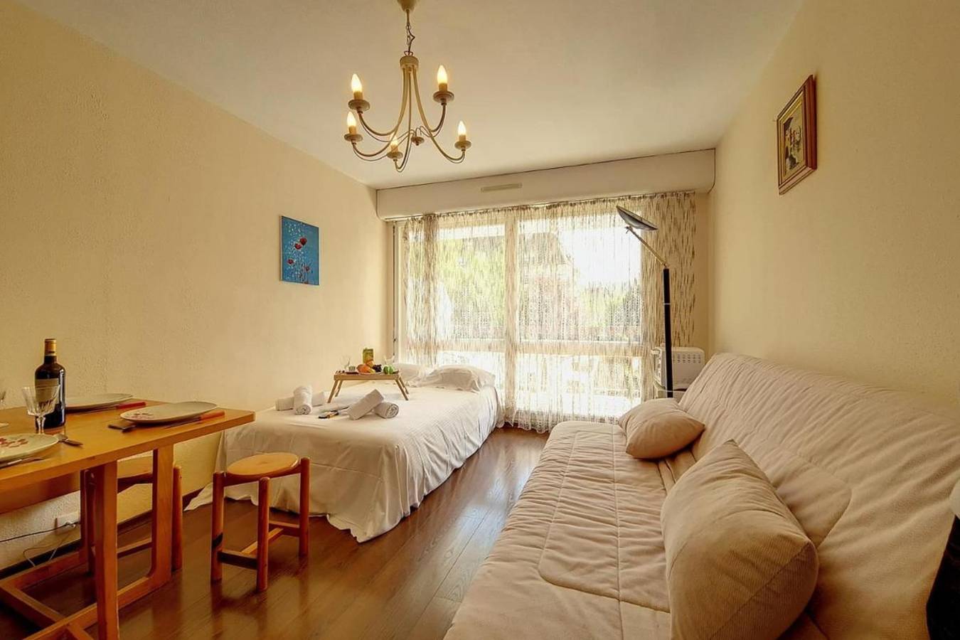 Estudio entero, Quiet studio with balcony near the beach in Saint-Sauveur-de-la-Mer, Region de Lisieux