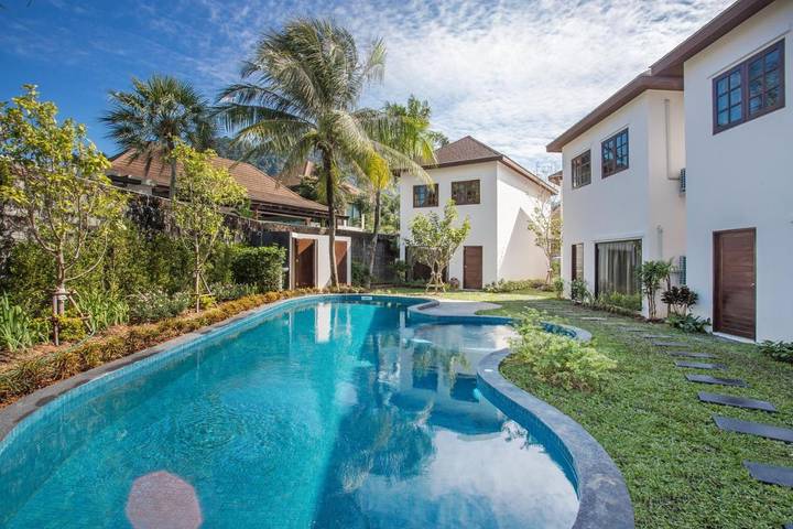 Maison de vacances pour 4 personnes, avec piscine et jardin