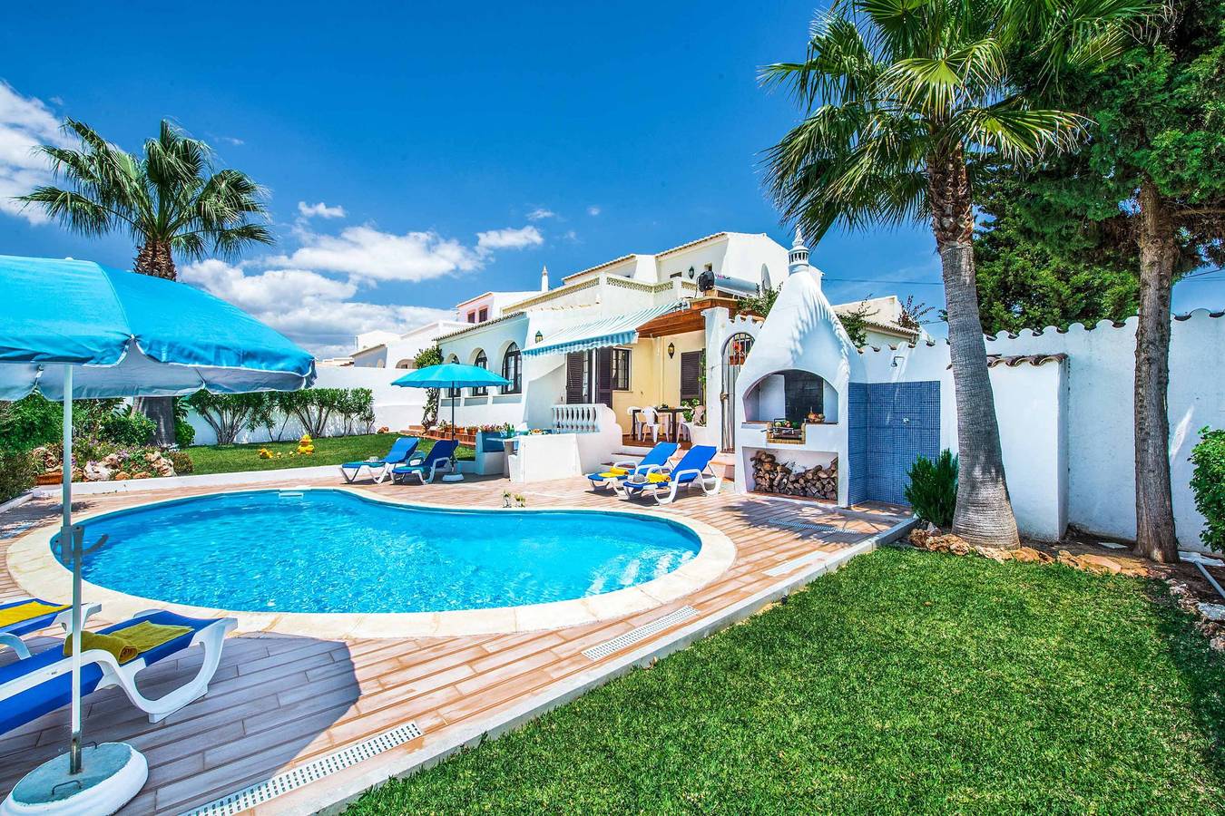 Villa für 6 Personen mit Terrasse in Albufeira, Faro Distrikt
