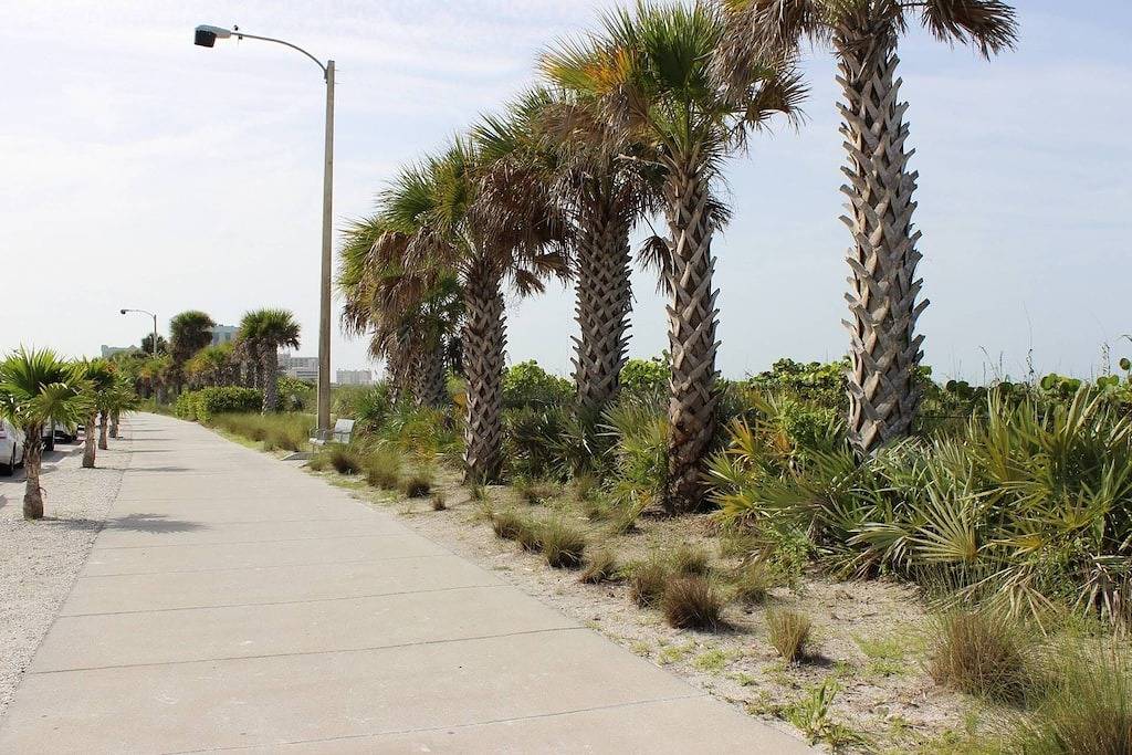 Ganze Wohnung, Gehen Sie zum Lido Beach, zu Fuß zum Armand Cir mit Restaurants und Einkaufsmöglichkeiten, Wlan, Xfinity, 2Tv's, beheiztem Pool / Spa in Lido Key, Sarasota