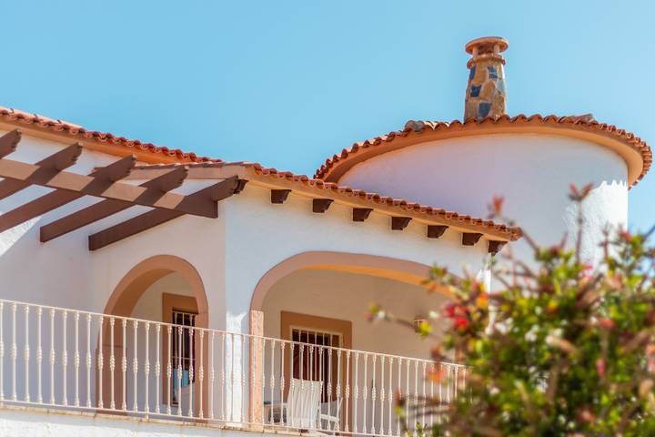 Ferienhaus für 4 Personen, mit Balkon und Garten in Calpe - 2