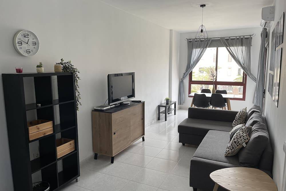 Ganze Wohnung, Das Casa Jandía ist ein Apartment mit einer Terrasse im Zentrum und 100 m vom Strand entfernt. in Playa Morro Jable, Pájara