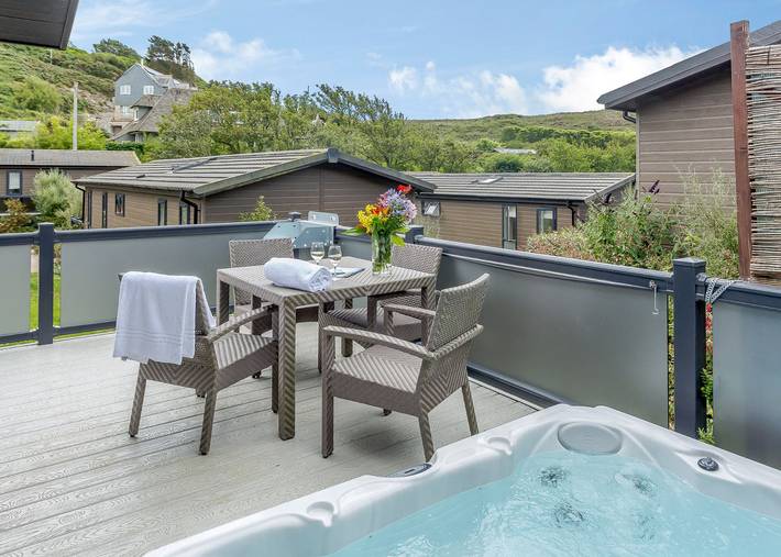 Chalet for 4 people in Cornwall