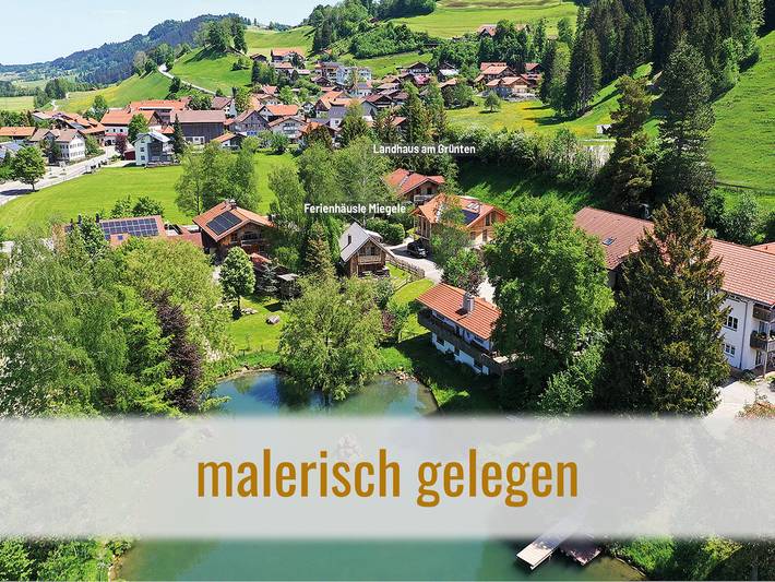 Ferienhaus für 2 Personen, mit Terrasse und Seeblick in Rettenberg - 3