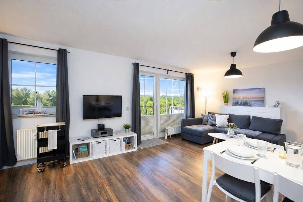 Ganze Wohnung, Erik (App. 660) / Studio-Apartment mit Balkon und Meerblick im 3. Og in Wassersleben, Harrislee