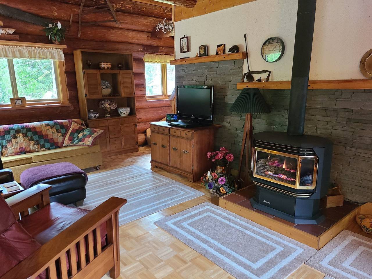 Blockhaus mit Kamin und Wi- in Glaciar, Bosque Nacional de Mount Baker-Snoqualmie