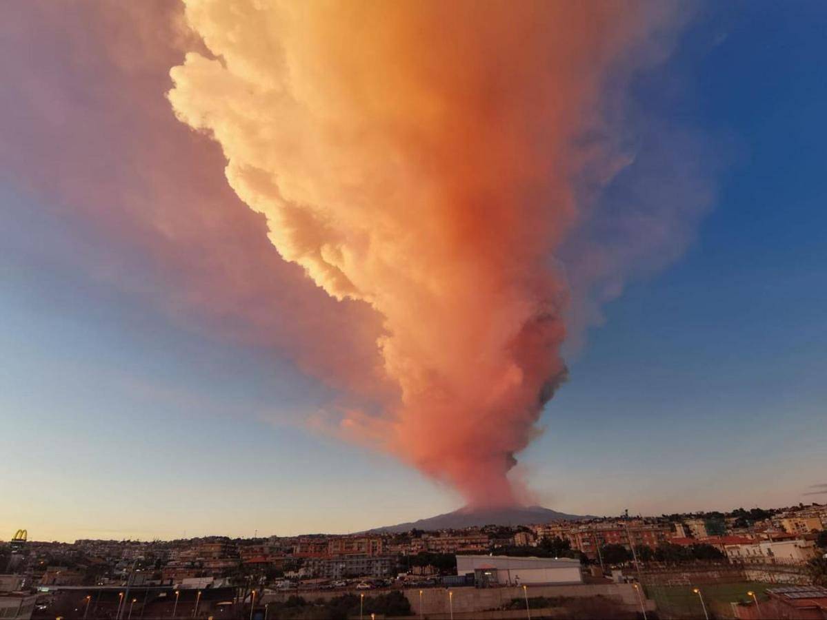Beautiful Etna's view in San Giovanni La Punta, Catania e dintorni
