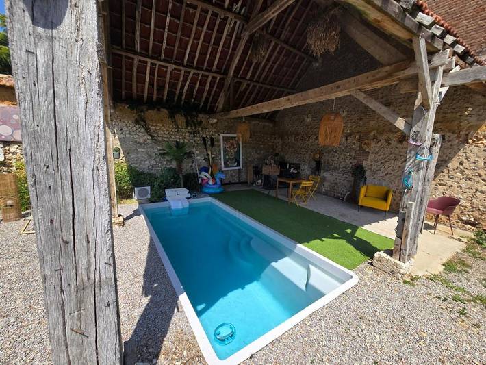 Gîte pour 2 personnes, avec Terrasse et Jardin ainsi que Piscine et Sauna à Heudreville-sur-Eure - 3