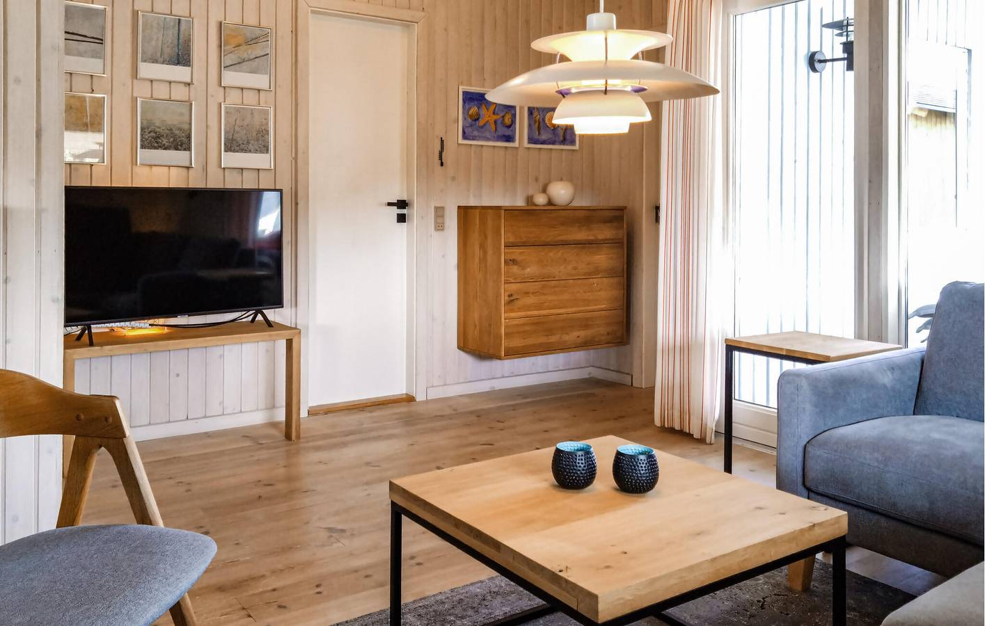 Feriehus for 6 personer med terrasse in Årgab, Holmsland Klit