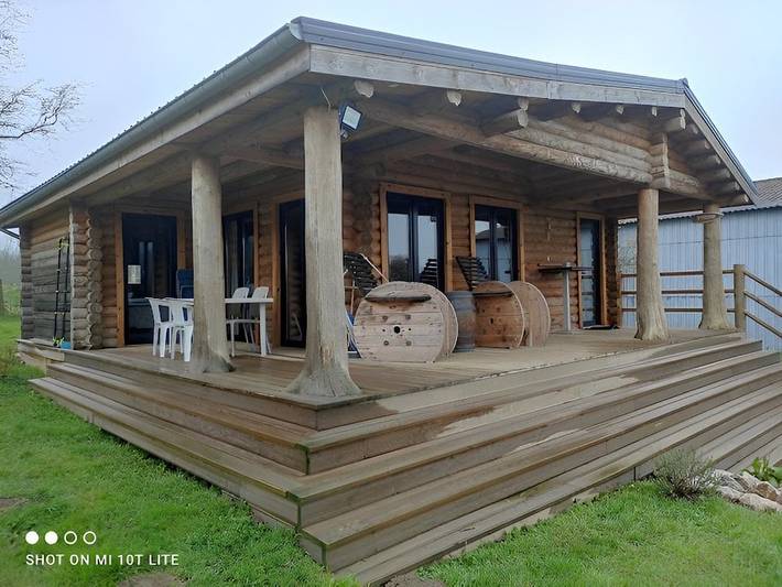 Gîte pour 4 personnes, avec jacuzzi ainsi que jardin et terrasse à Saint-Martin-Choquel