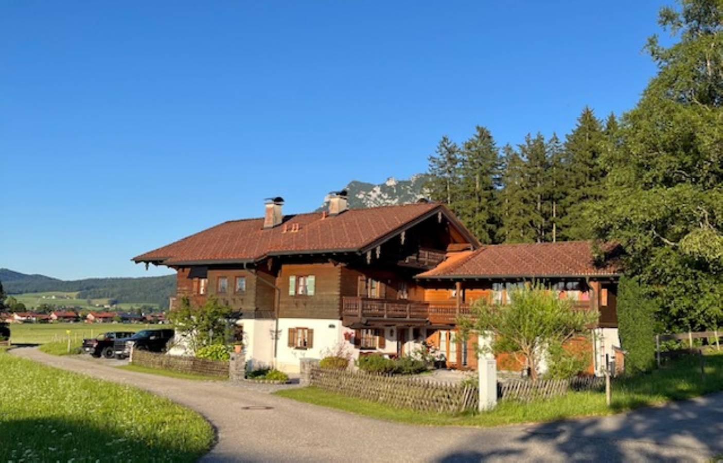 Ganze Ferienwohnung, Bader Häusl - Chiemgau Karte - Ferienwohnung Teisenbergblick für 6 Personen, 2 Schlafzimmer, 60 m² in Chiemgauer Alpen, Inzell