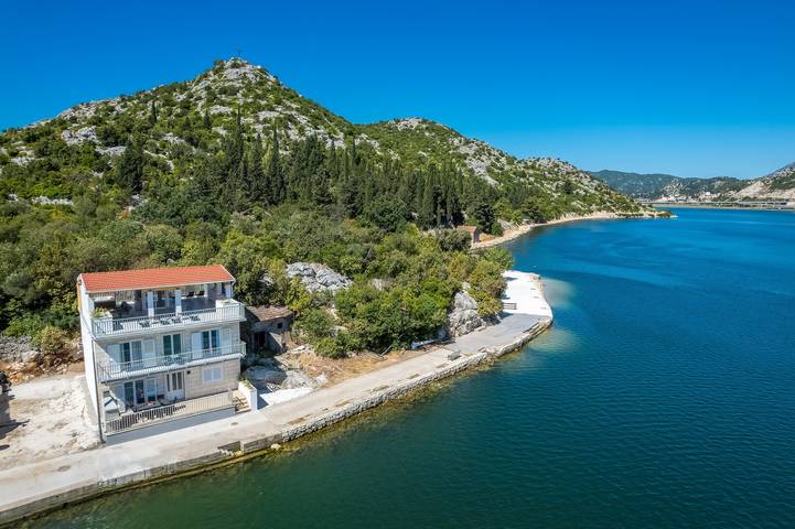 4-Zimmer-Haus mit Terrasse und Meerblick Rogotin, Usce Neretve in Rogotin, Dubrovnik-Neretva