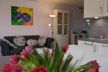 Ferienhaus für 4 Personen, mit Sauna und Garten sowie Terrasse, mit Haustier in Norden-Norddeich