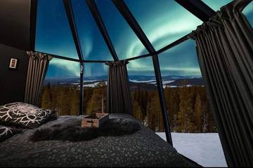 Blockhütte für 2 Personen in Lappland (Schweden)