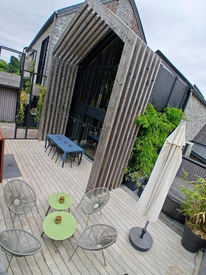 Location de vacances pour 4 personnes, avec vue et terrasse à Onhaye - 2